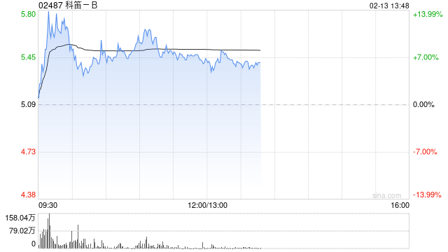 科笛-B午前涨超6% 机构称短期毛发及妆品增势驱动收入增长