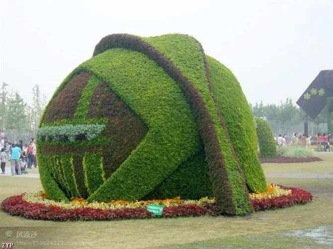 咸阳园艺植物雕塑(咸阳园艺植物雕塑图片)