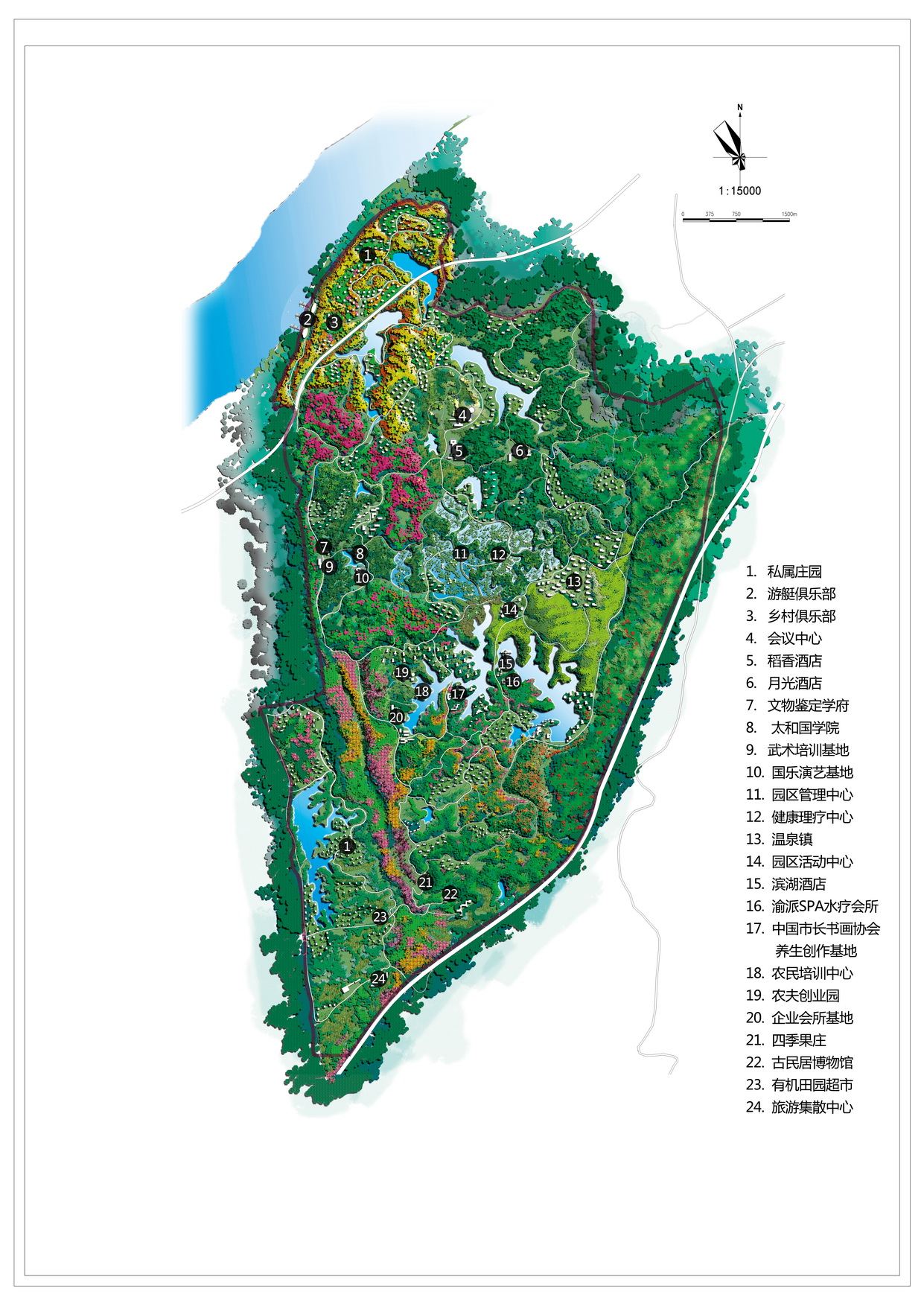 园艺种植区地图图片(园艺植物种植园规划设计图)