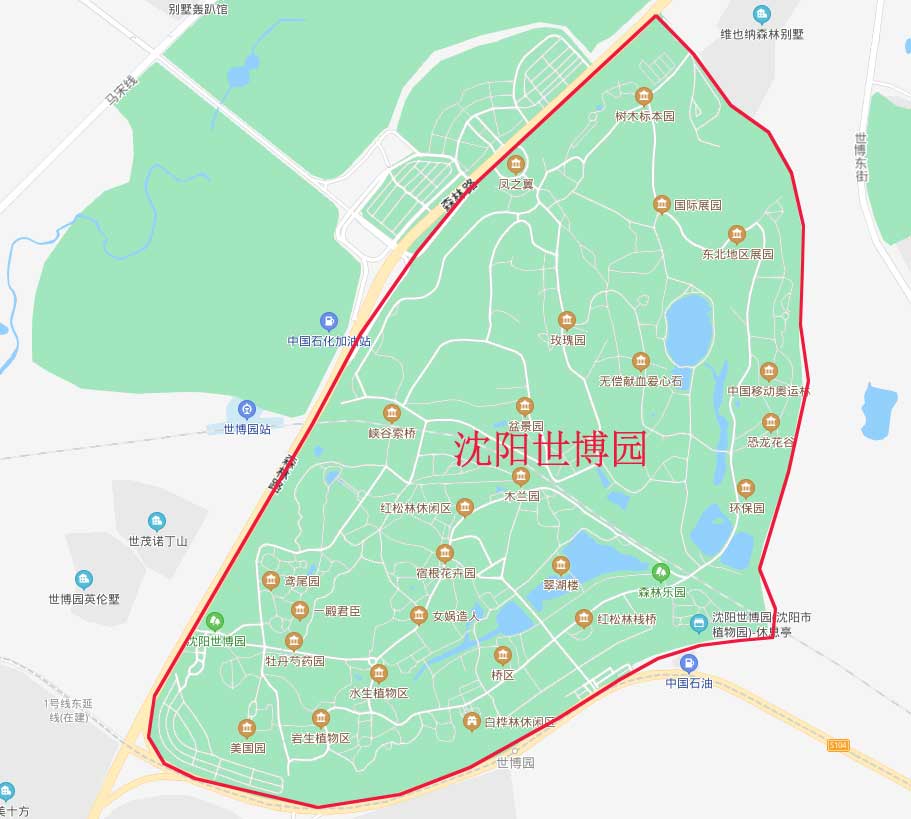 园艺园花园地图(园艺花城属于哪个街道)